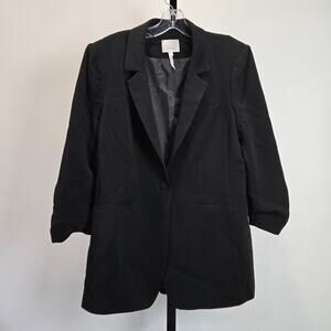 cinq a sept Black Long Blazer